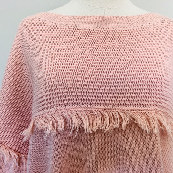 Plus Size 2X Sweater Pink GRACE AND KARMA Pullover Long Sleeves NWOT - Picture 3 of 7